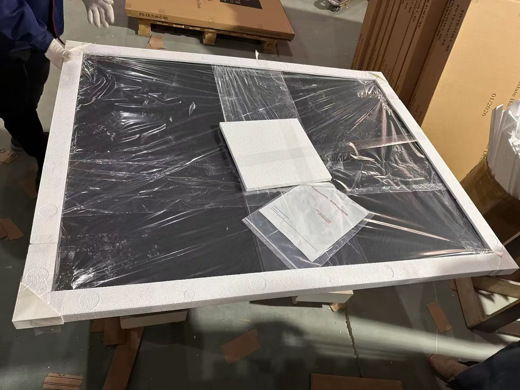 SMC shower base packing-3