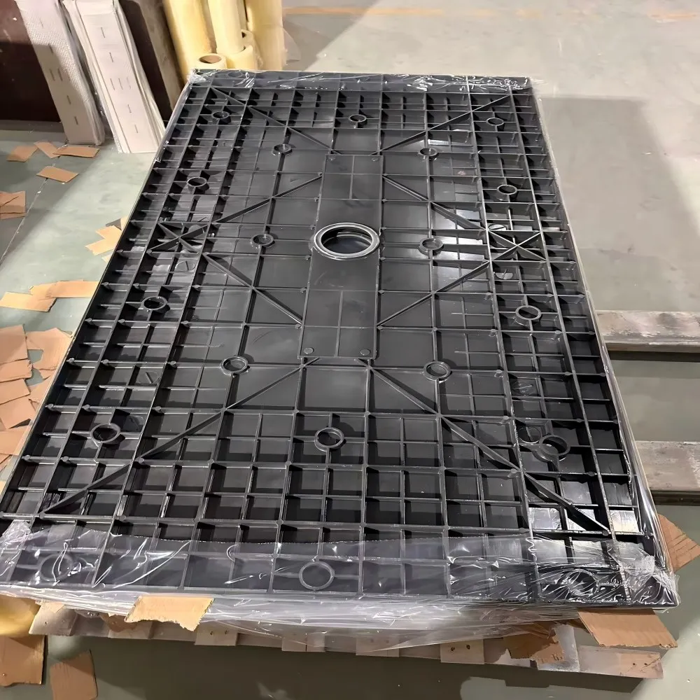 black shower base back packinng-3